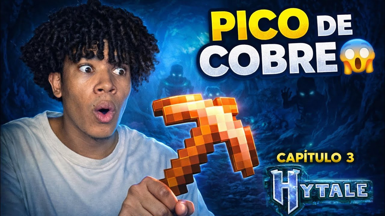 🔨 CONSTRUYO MI CASA Y CONSIGO MI PRIMER PICO DE COBRE 😱 | Hytale Cap #3 