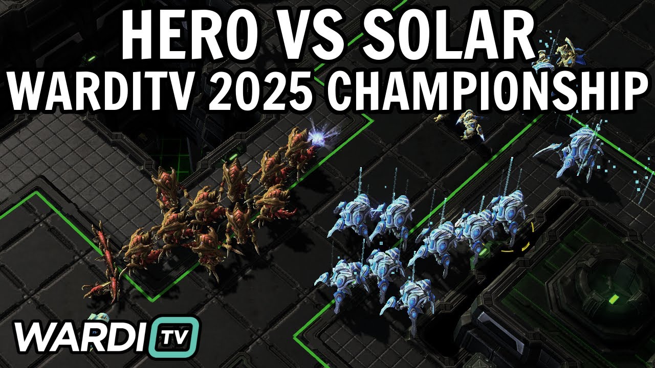 herO против Solar (PvZ) - Чемпионат WardiTV 2025 [StarCraft 2]