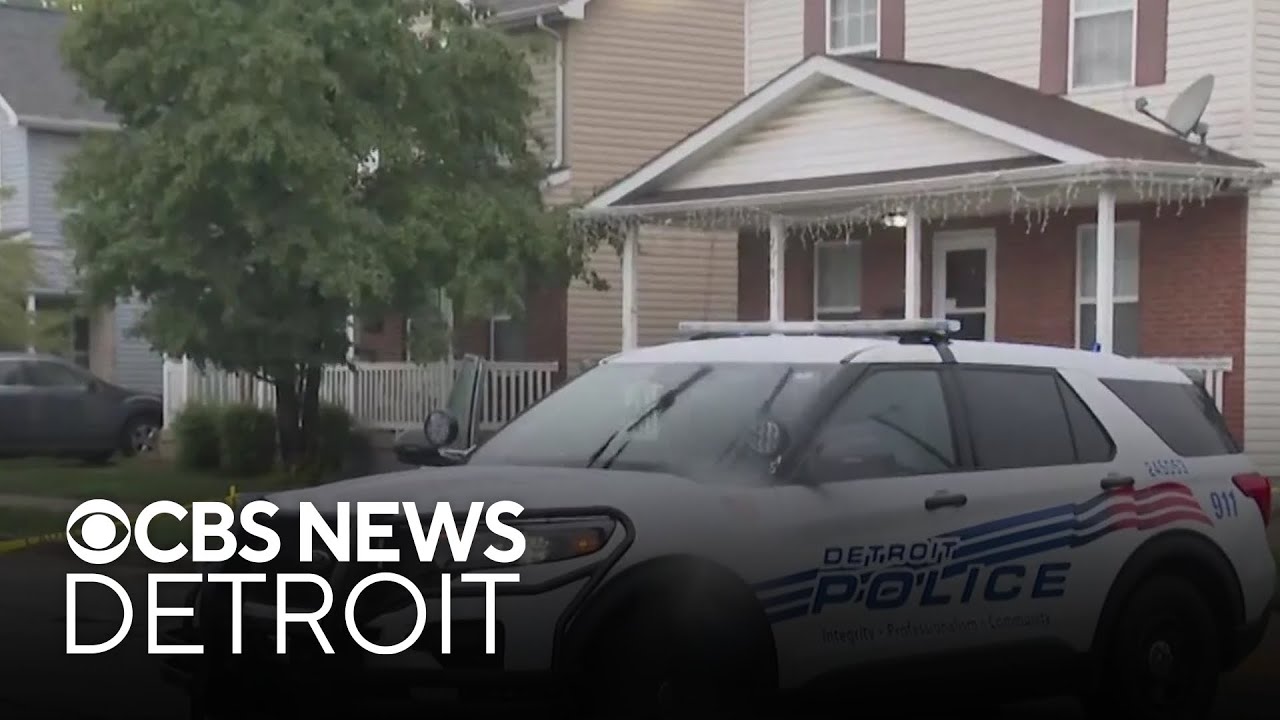 Video shows moments before Detroit shooting that injured 2 children