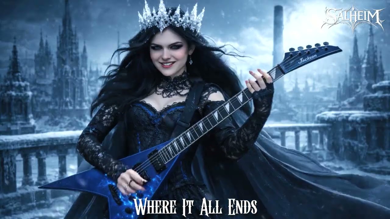 WHERE IT ALL ENDS | Gothic Violin Metal | Fantasy Music for Focus & Gaming