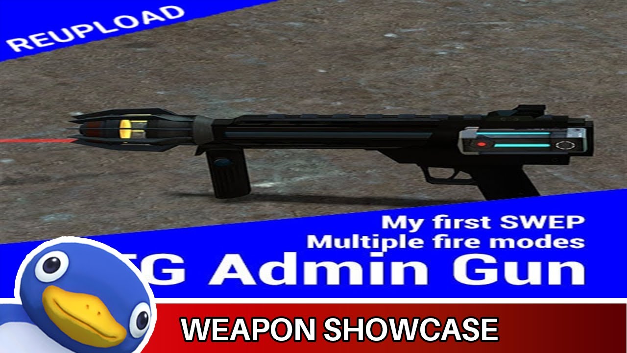 QTG Admin Gun (GMOD Weapons Showcase)