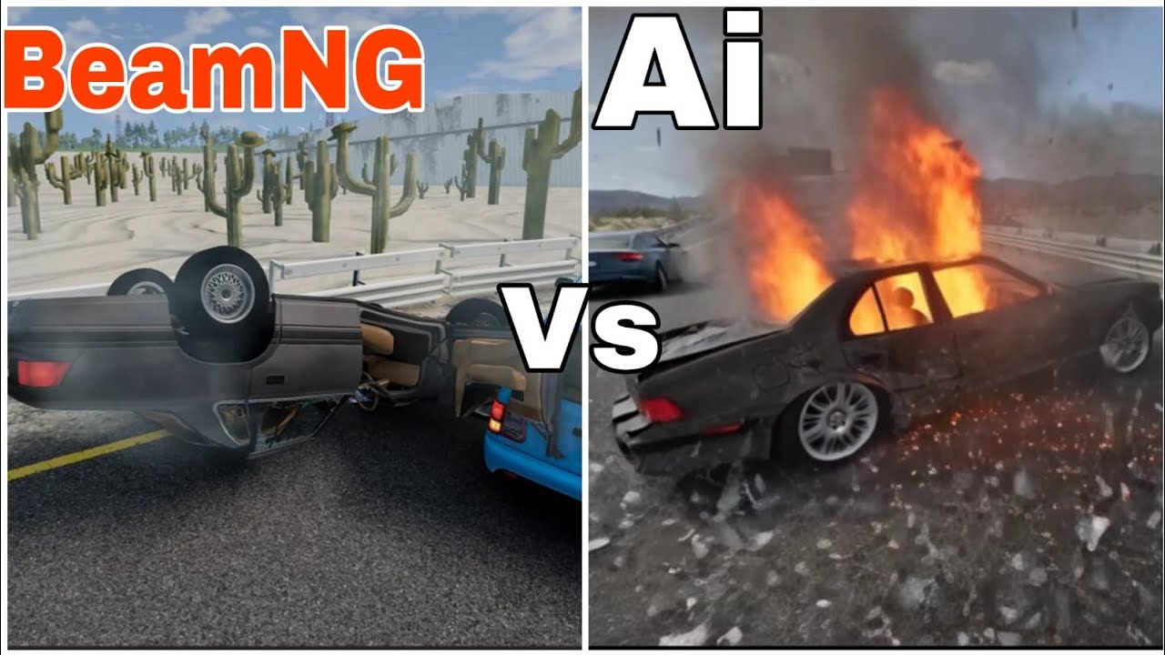 THE BEAMNG.DRIVE VS AI CRASHES #14
