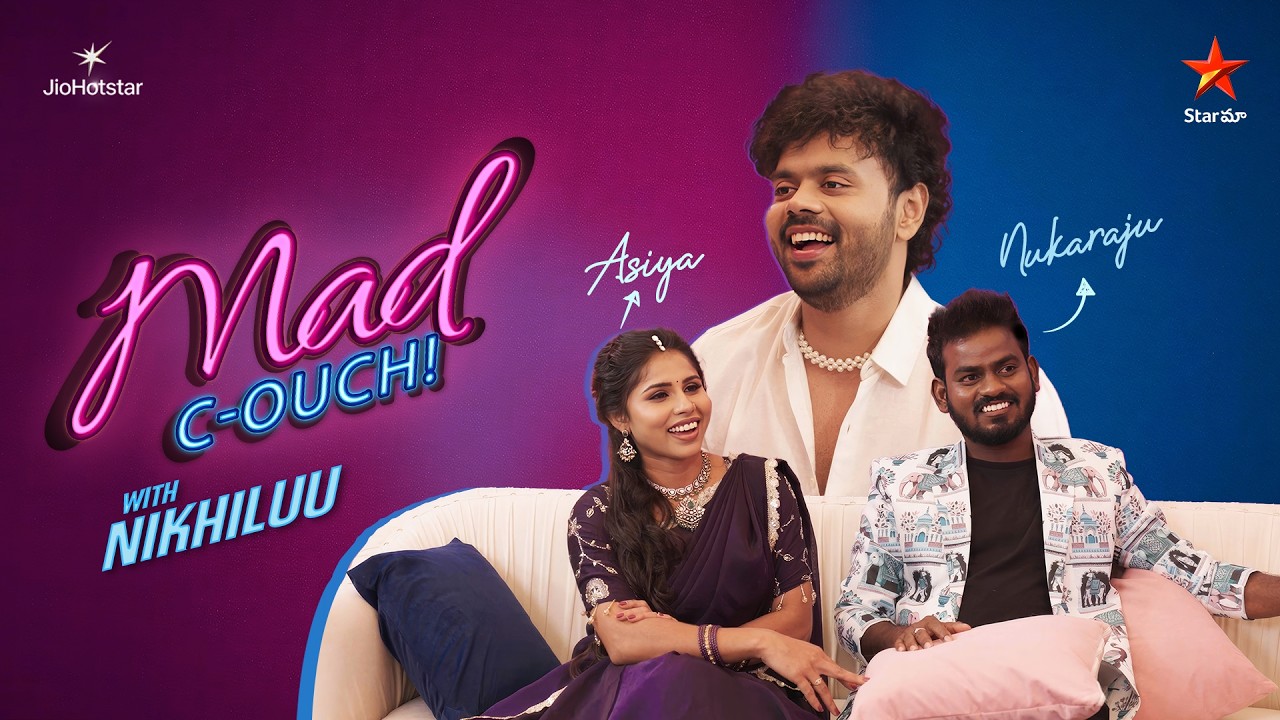 Nukaraju & Asiya on the MAD C-Ouch | Mad for Each Other | Star Maa | JioHotstar