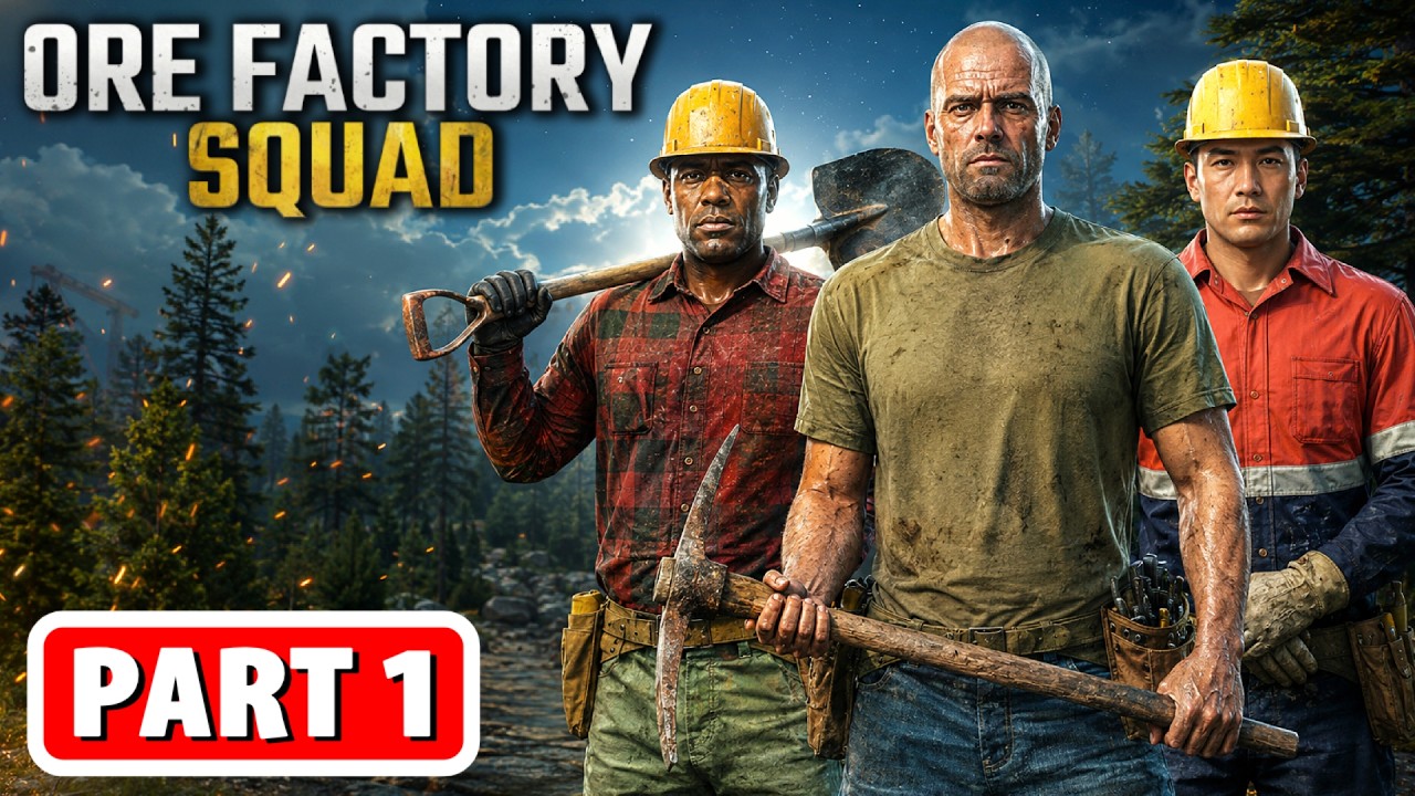 ORE FACTORY SQUAD Gameplay Walkthrough Part 1 - FULL GAME (No Commentary)