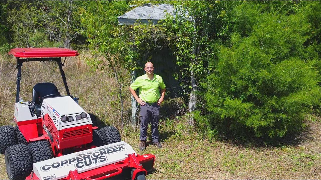 Mowing Abandoned 50-Year Old Golf Course (Can We Save The Leaderboard? - Ventrac 4520)