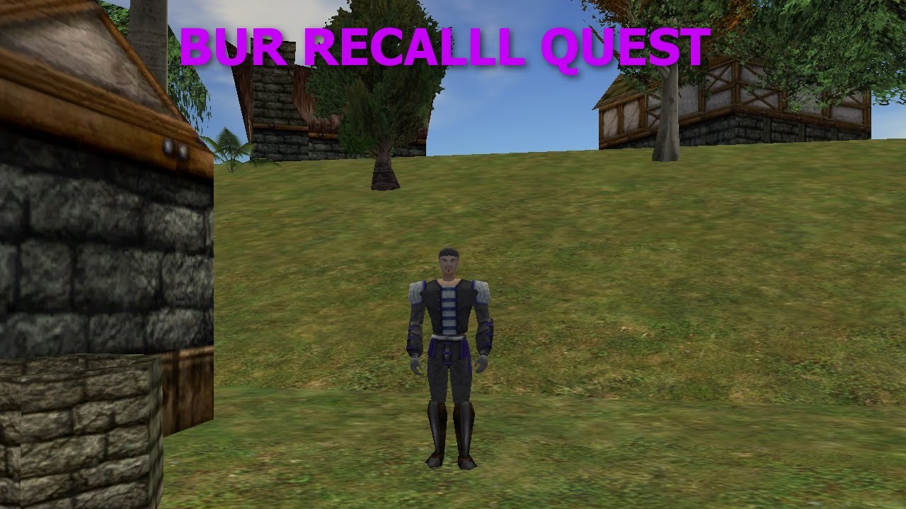 Bur Recall Quest | Asheron's Call Gameplay