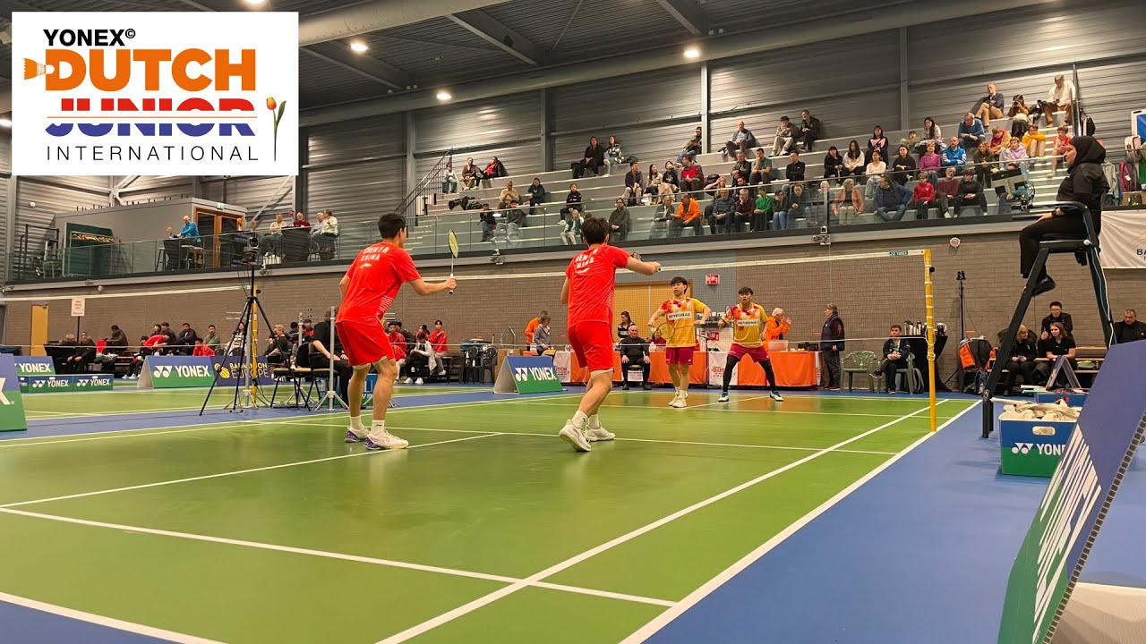 SF, MD, 🇲🇾 Kang Khai Xing & Aaron Tai vs. 🇨🇳 Chen Yong Rui & Chen Zhe Han - Dutch Junior Intl. 2024