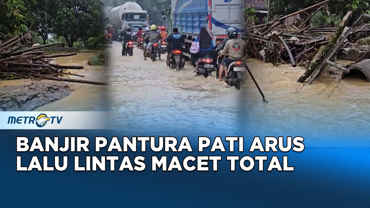 Banjir Pantura Pati Kembali Terjang Arus Macet Warga Terkena Dampak