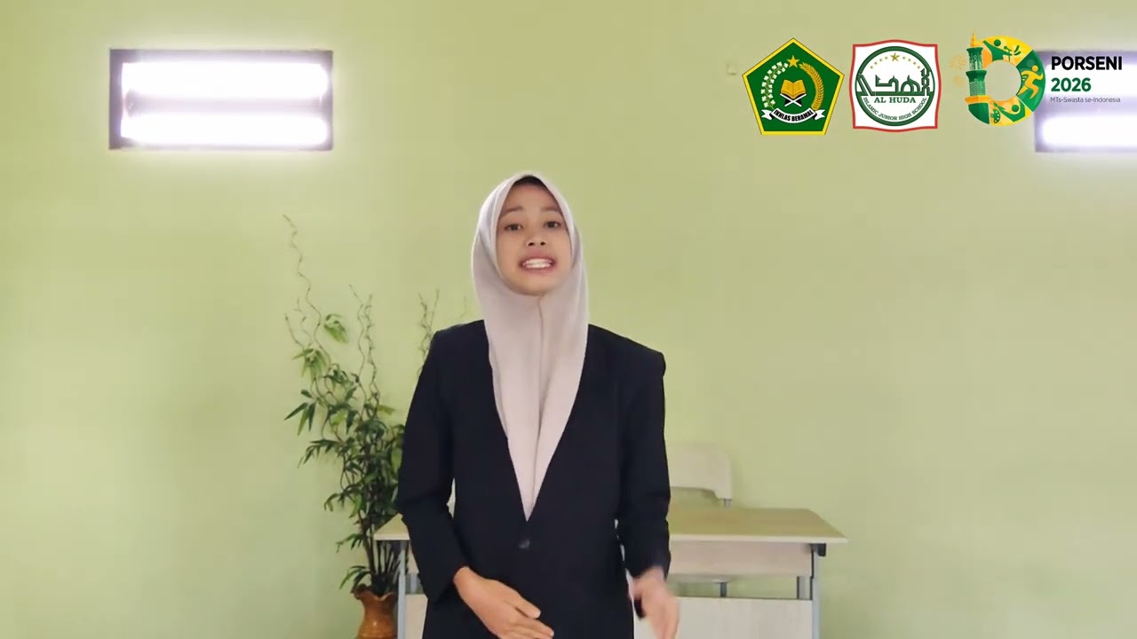 PIDATO BAHASA INGGRIS PUTRI - PORSENI TULUNGAGUNG 2026 - MTS AL HUDA BANDUNG