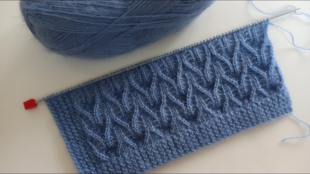 İç içe Başaklar Yelek Modeli | Nested Spikes Vest Knitting Pattern