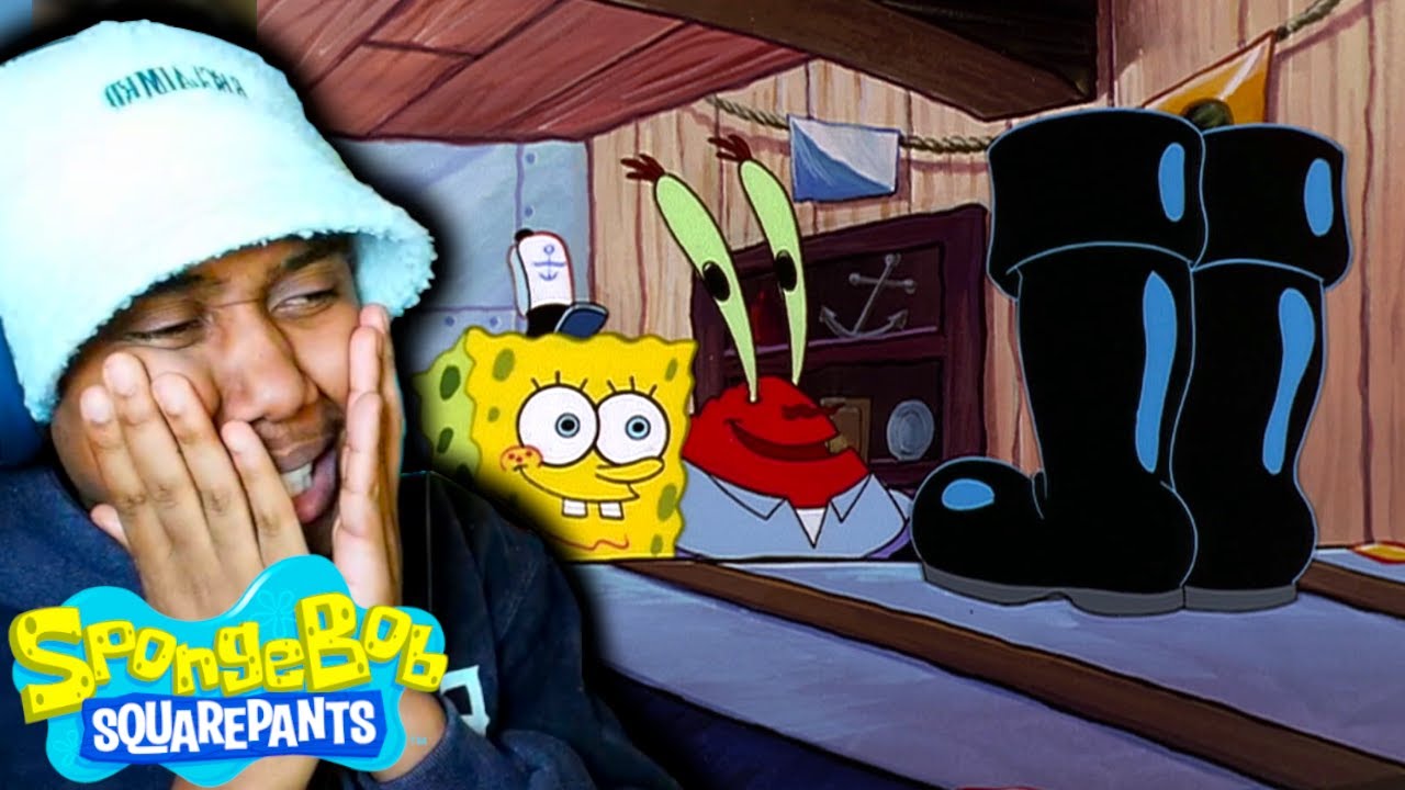 SQUEAKY BOOTS - Spongebob Squarepants S1 E8 REACTION