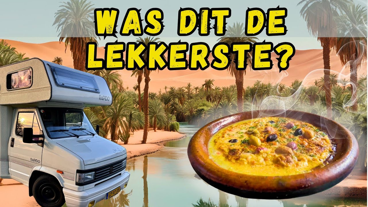 🇲🇦 Vanuit TAFRAOUT Naar Het GEHEIME VAN-LIFE Paradijs in MAROKKO, Slapen in een OASE  🌄 (S1A13)