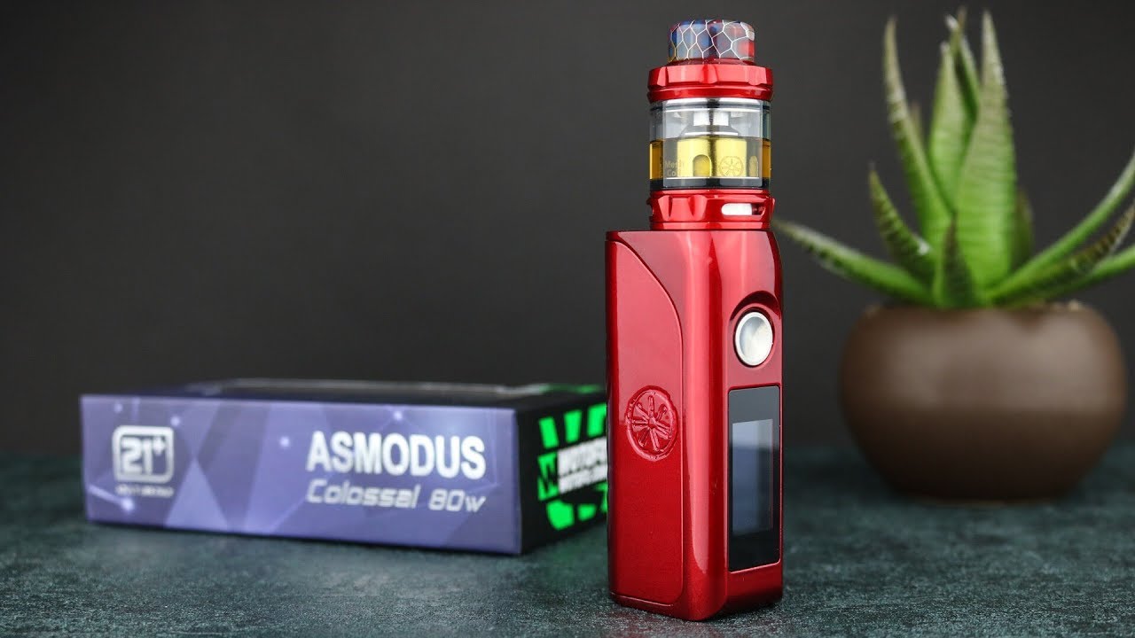 Asmodus Colossal 80W Kit w/ Wotofo Flo Pro Subohm Tank Review