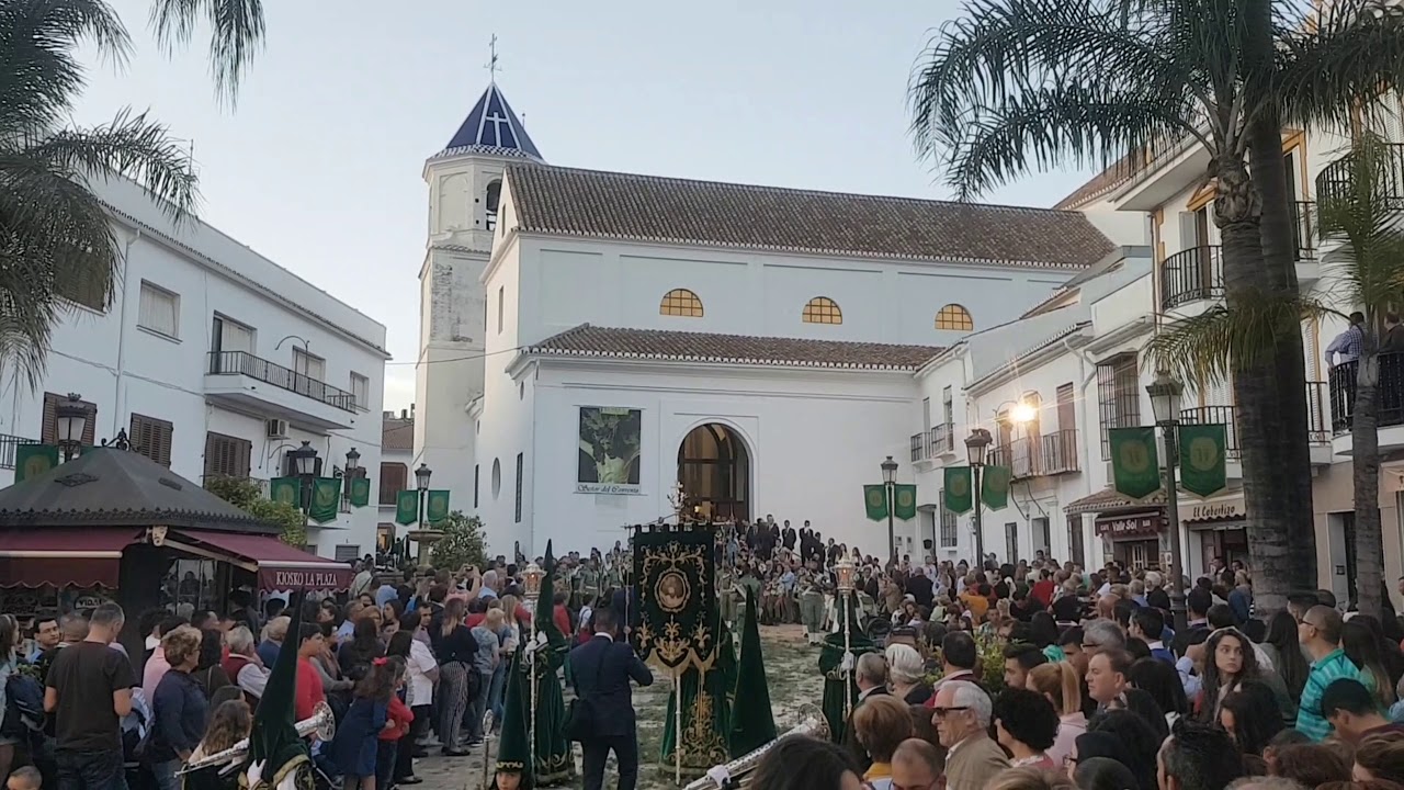 CRISTO SANTA VERA CRUZ ALHAURIN EL GRANDE SALIDA 2018