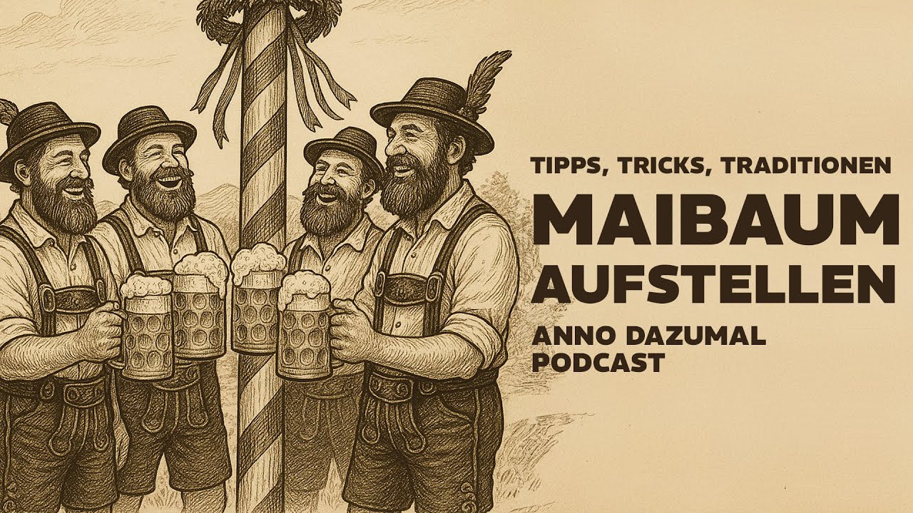 Bayerische Traditionen: Maibaum aufstellen - #Podcast | Anno Dazumal