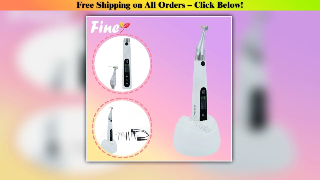 Finer 16:1 Dental Endo Motor with Apex Locator 2 in 1 Endomotor Dental with Apex Locator Dental