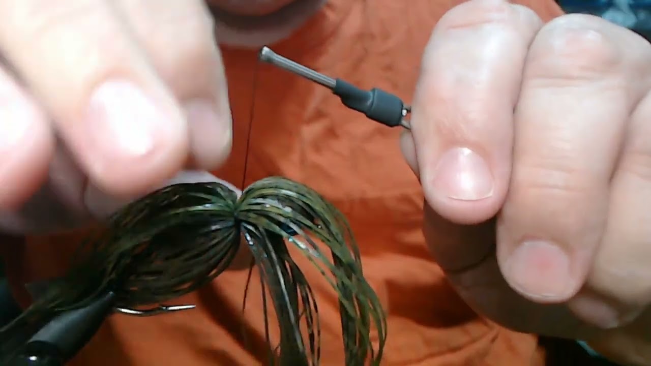 Poison Tail Flipping Jig - Green Pumpkin/Watermelon