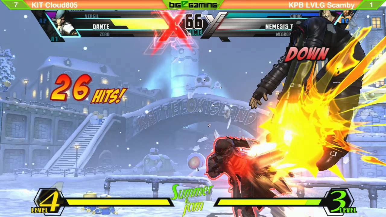 Summer Jam 9 - Ultimate Marvel vs Capcom 3 - KIT Cloud805 vs KPB Scamby - FT10 Exhibition