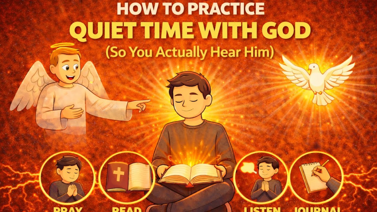 How to Practice Quiet Time With God (So You Actually Hear Him)