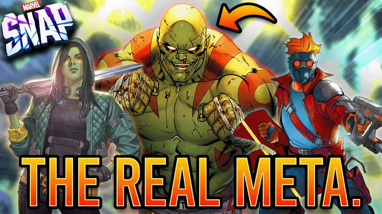 The REAL BEST Drax Deck!!! *ANTI META!* | MARVEL SNAP