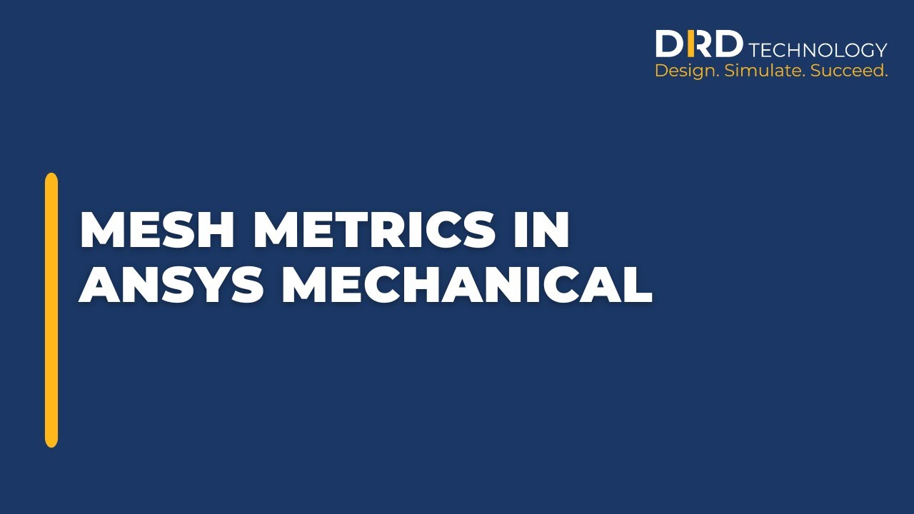 Метрики сетки в Ansys Mechanical