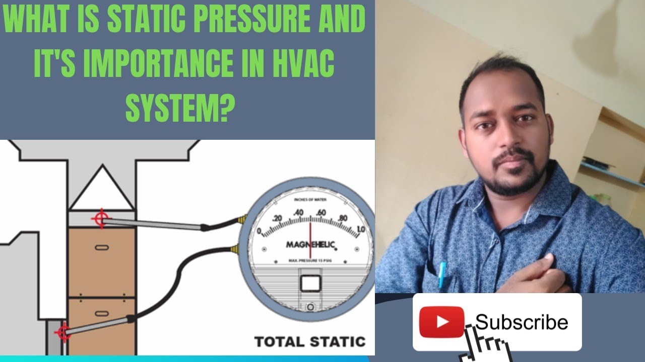 Static Pressure and its importance in HVAC System-HVAC Duct part-8