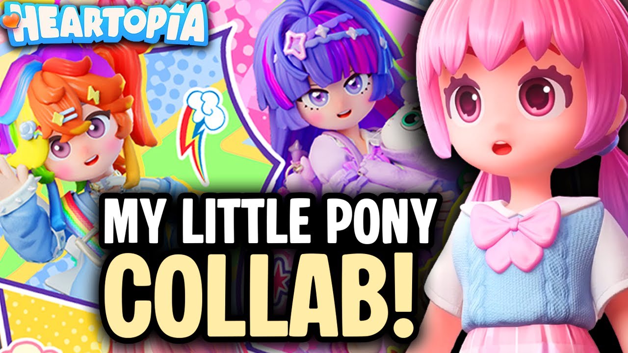 NEW Heartopia x My Little Pony Collab! All New Outfits & Rewards! 🩷
