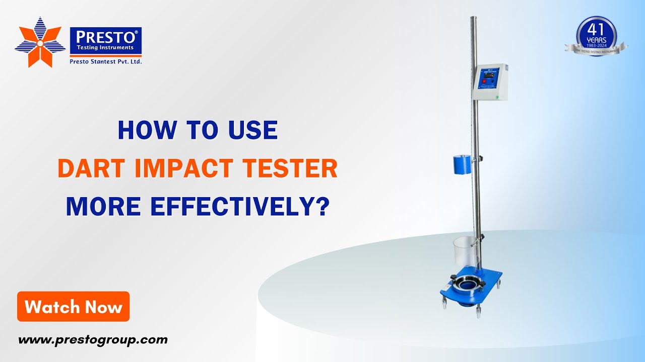 How to use dart impact tester more effectively? | presto group