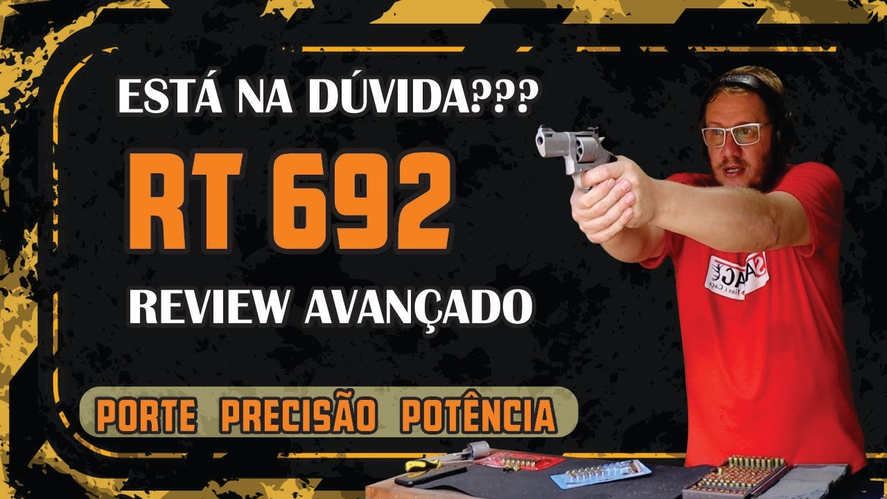 Revólver Taurus RT692 Testamos Porte Precisão e Potência #Taurus #rt692