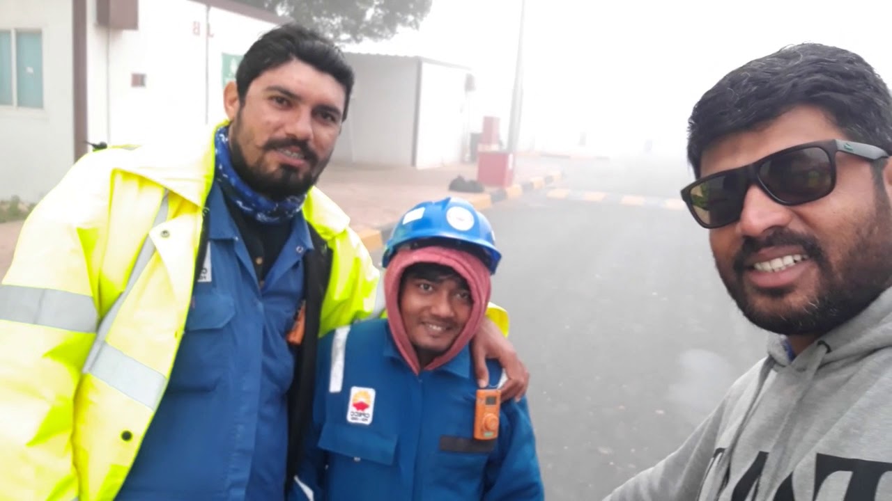 Fogi weather enjoying with friends in camp habshan at abu Dubai by aoun jafary vlog