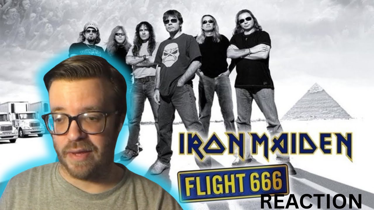 IRON MAIDEN - RIME OF THE ANCIENT MARINER (FLIGHT 666 DVD) HD REACTION