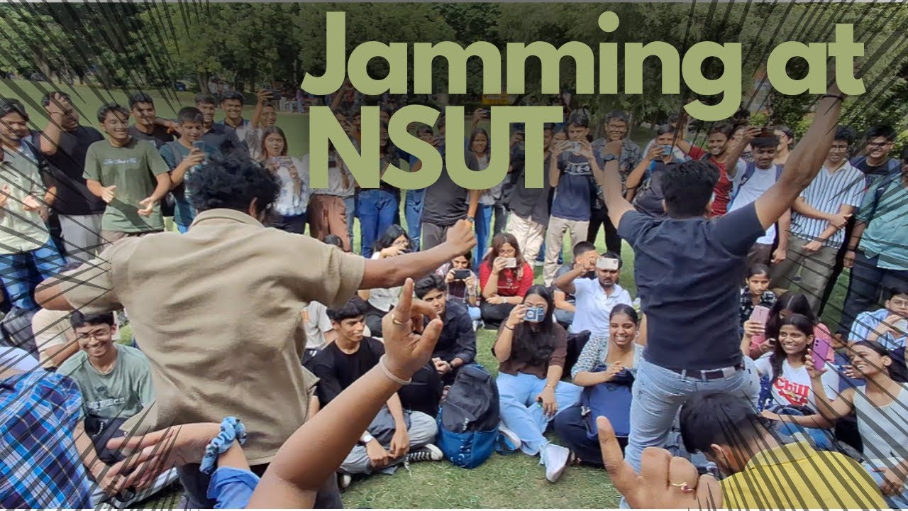 NSUT Freshers’ JAMMING SESSION 2025! Crazy Performances, Music & Vibes 🎶🔥