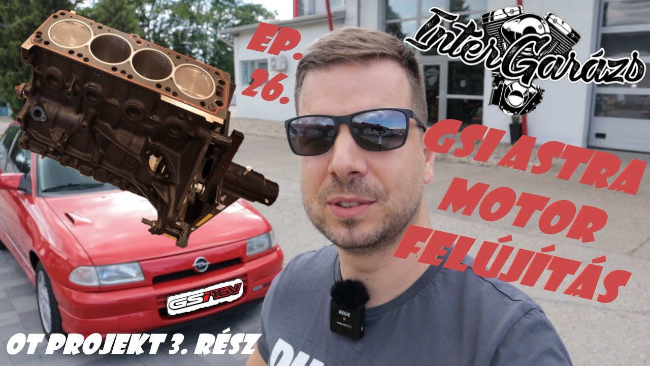 Akkor mindent bele! :) OPEL ASTRA GSI C20XE motor felújítása, ahogy ÉN szeretem! ;)