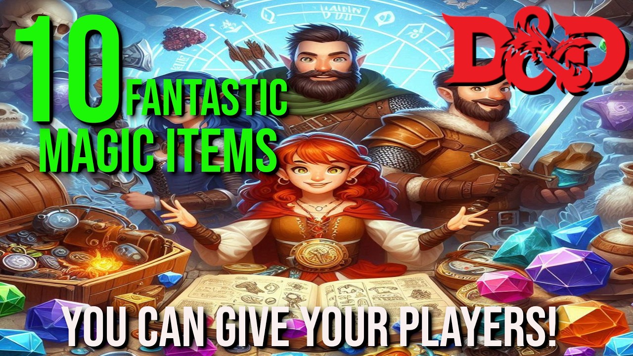 10 Fun Homebrewed Magic Items To Give Your Players In Your Dungeons & Dragons / TTRPG Campaign