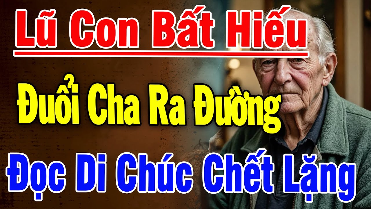 XÓT XA Cảnh Con Bất Hiếu Đuổi Cha Già Ra Đường – Tự Bán Nhà Rồi Chết Lặng Khi Đọc Di Chúc Cuối Cùng