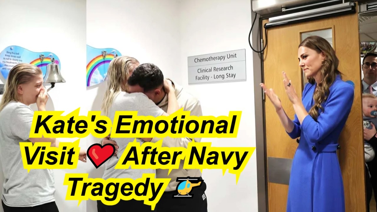 Kate's Emotional Visit ❤️ After Navy Tragedy 🚁