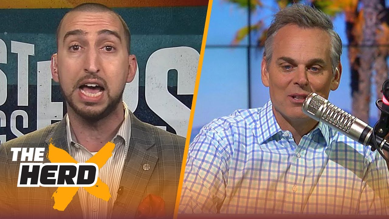 Nick Wright and Colin Cowherd disagreed on almost everything NBA related today | THE HERD