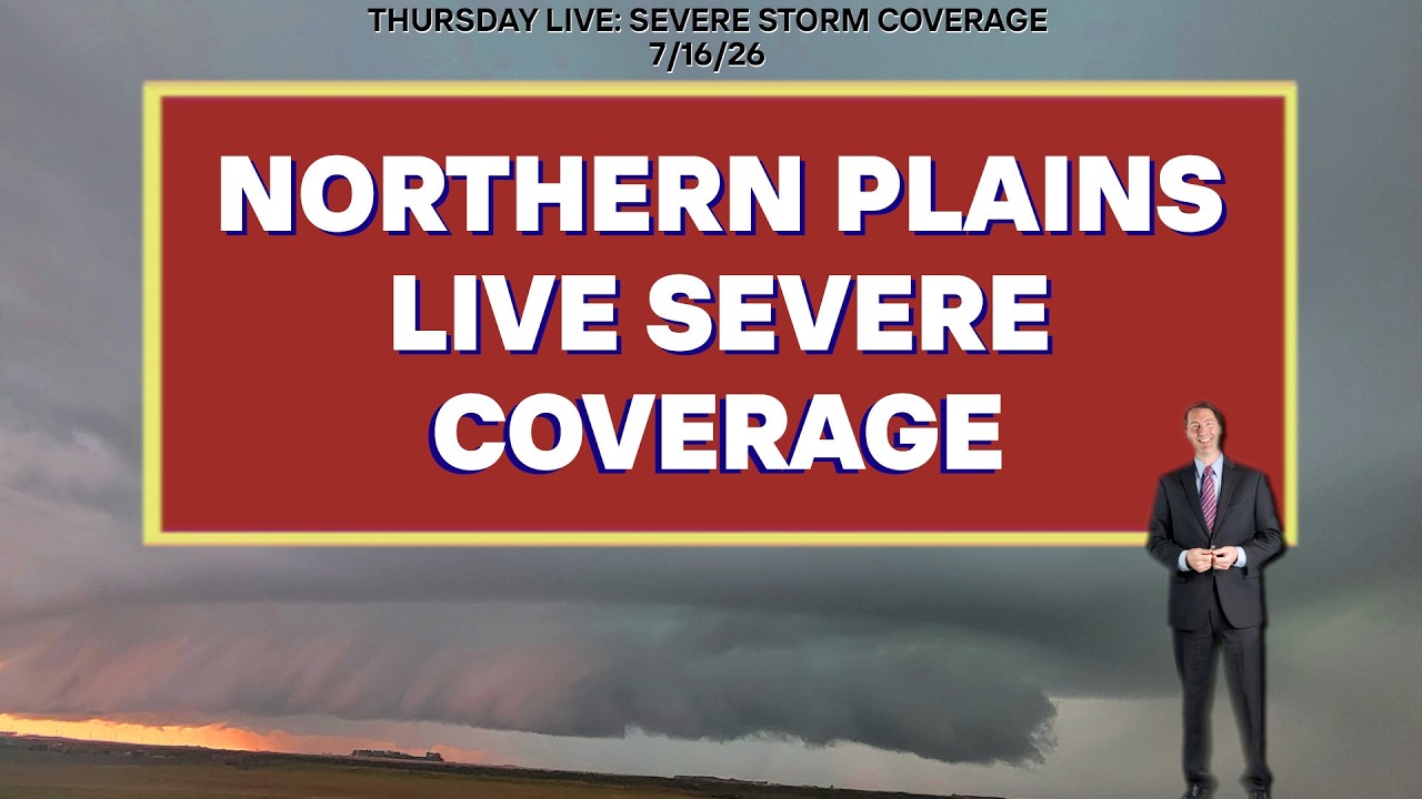 LIVE - THURSDAY EVENING WEATHER UDPATE - SEVERE STORM COVERAGE