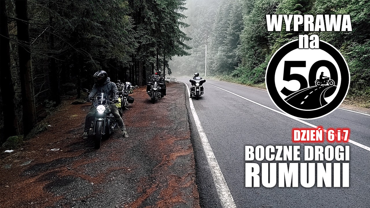 50 dni na motocyklu | motocyklem po 50'tce - cz.4 góry Rumunii, deszcz, wilki jakieś...