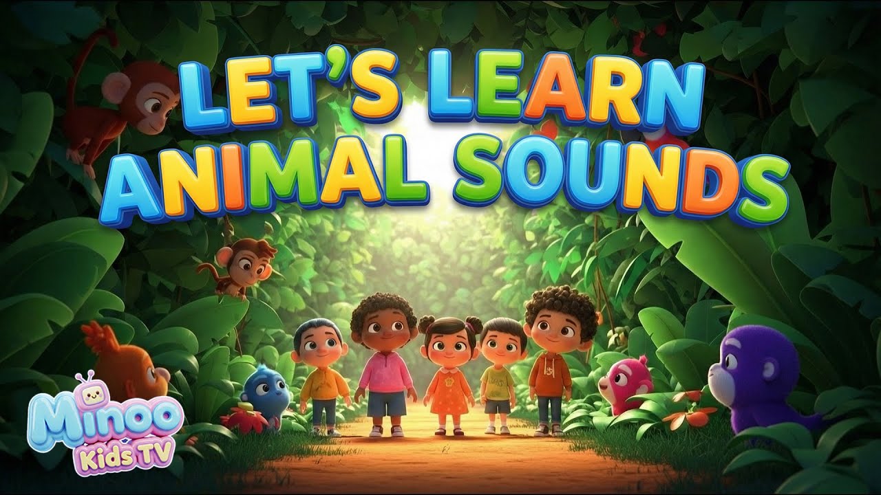Learn Animals 🐾 | Preschool Animal Song