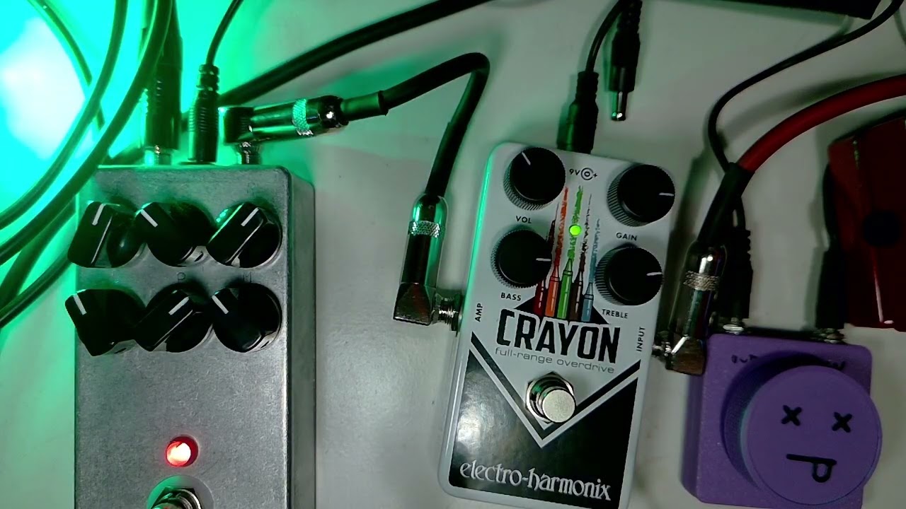 Cheap guitar pedals: EHX Crayon, Affordable Xotic BB preamp? (no talking)