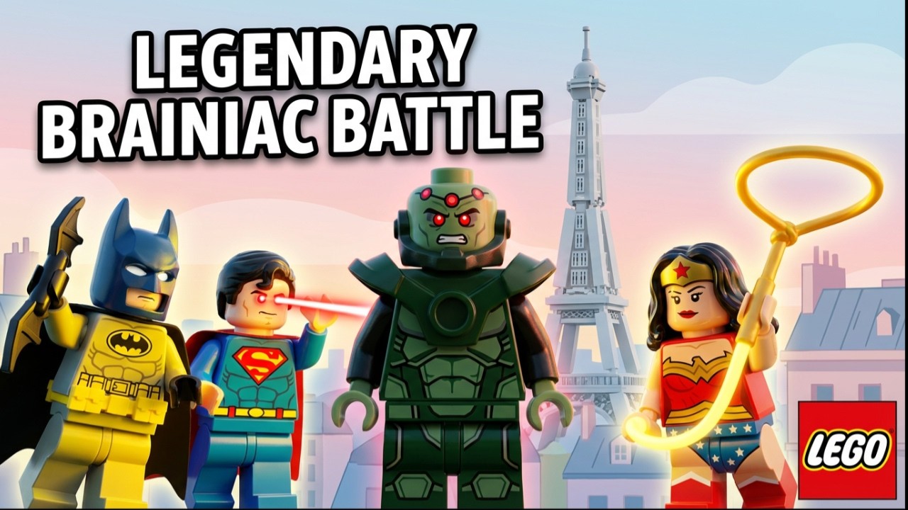 Brainiac is stealing mini cities! Europe against