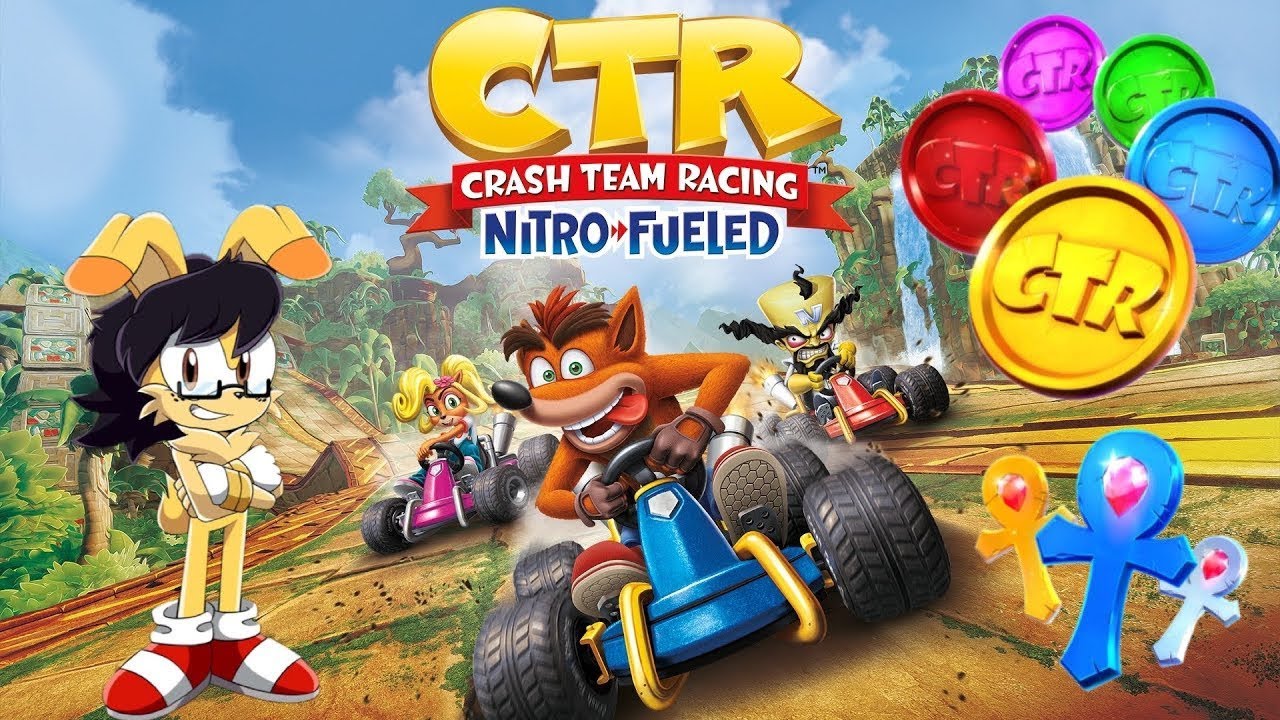 Collecting more Tokens & Relics! BW plays Crash Team Racing Nitro Fueled again Live!