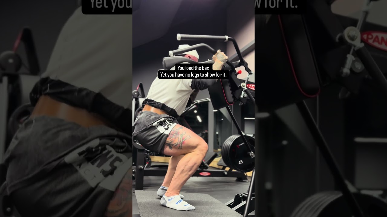 Control builds legs. Ego moves weight 