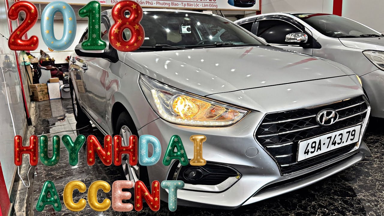 Huynhdai accens 2018 xe đẹp máy zin at kính mời 0961408726