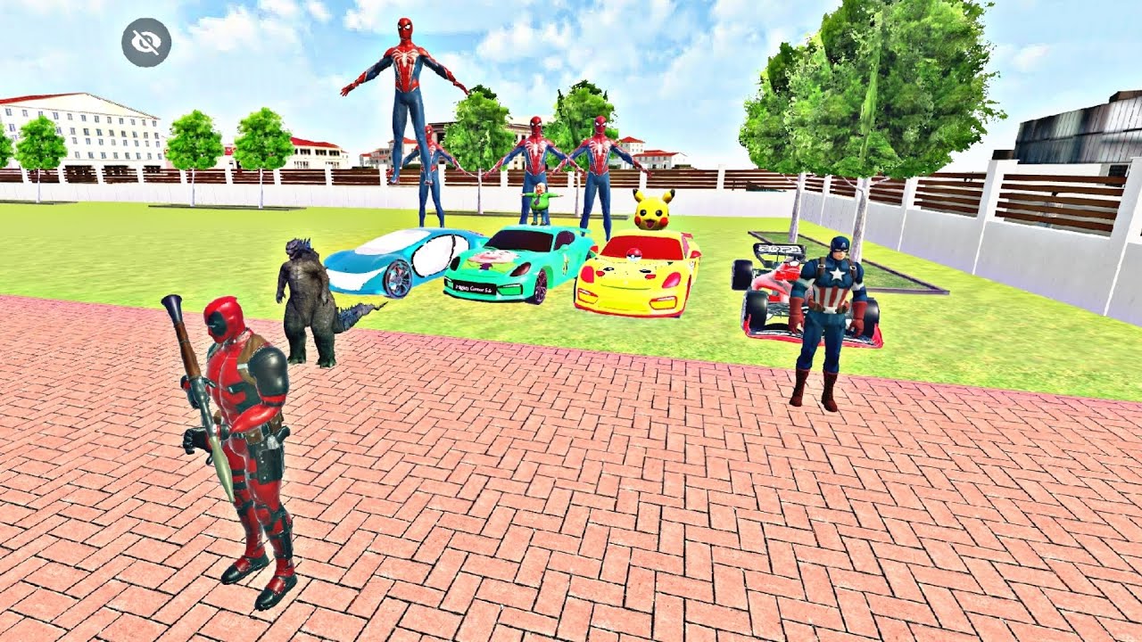 Gioco Nuovo AggiornamentoSpiderman 📲 Ironman Acquistato 😍Gioco Showroom Auto Mostruose 🚗🔥