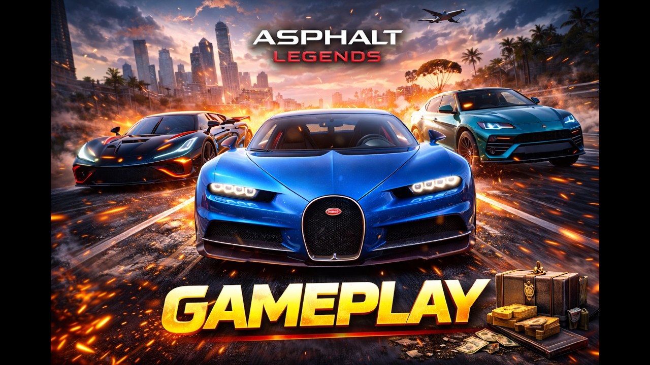 First time playing Asphalt Legends in pc 💯💫🔥