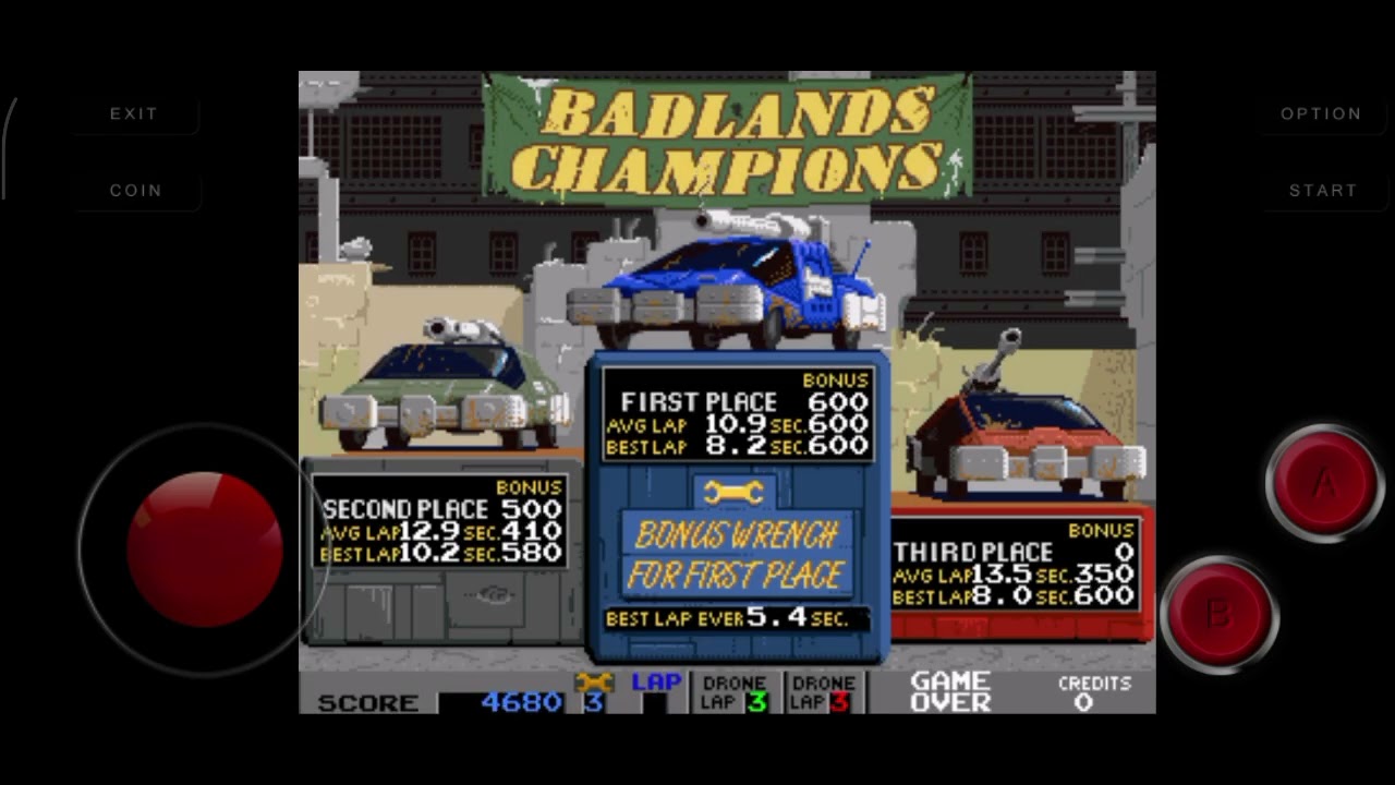 Bad lands arcade game - android 