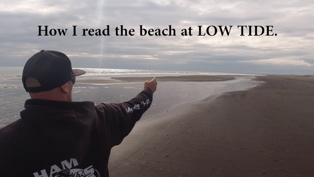 How I read the beach at Low Tide.