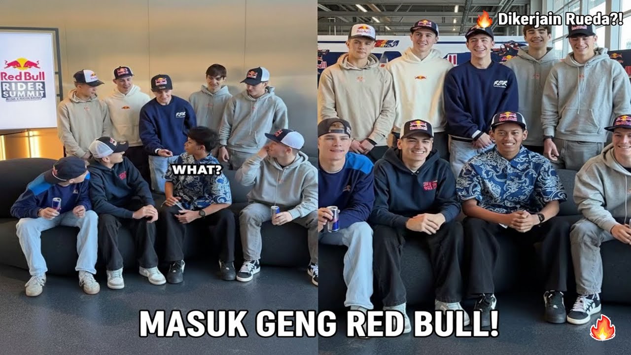 Masuk Geng Red Bull! Veda Disambut Cara Kocak Bareng Rider Moto3–Moto2